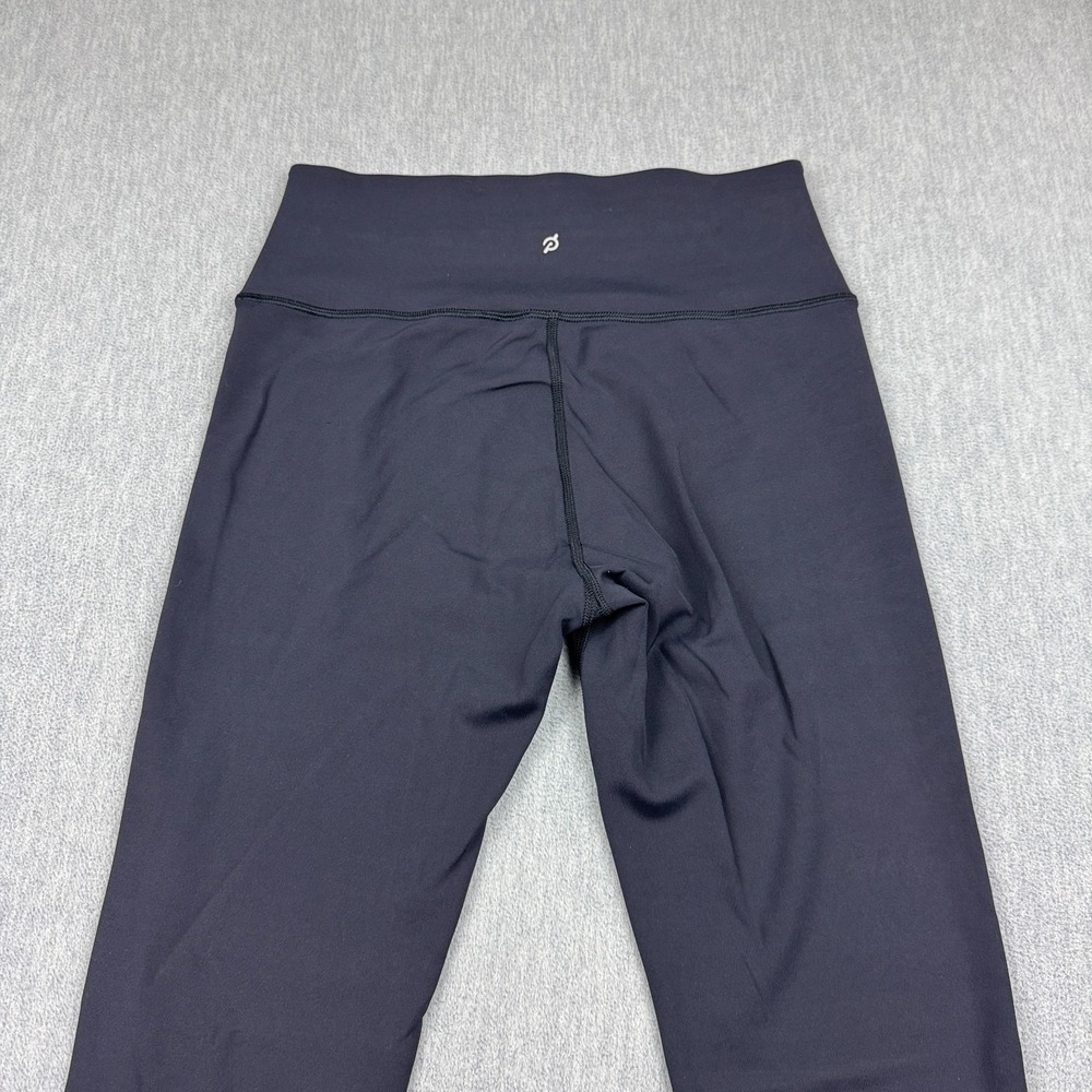 Peloton Leggings Medium Black Move Mission Scalloped Hem High Rise Yoga 25" - Picture 11 of 13